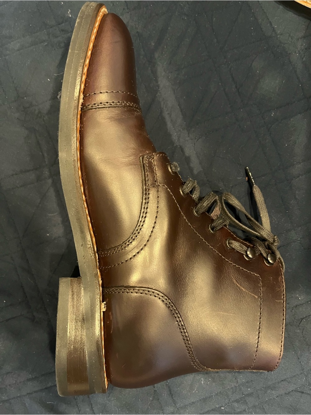 Thursday Boot Co. Captain Cap-Toe Boots - Dark Brown - Size 9.5 - EXCELLENT ! - Picture 6 of 14